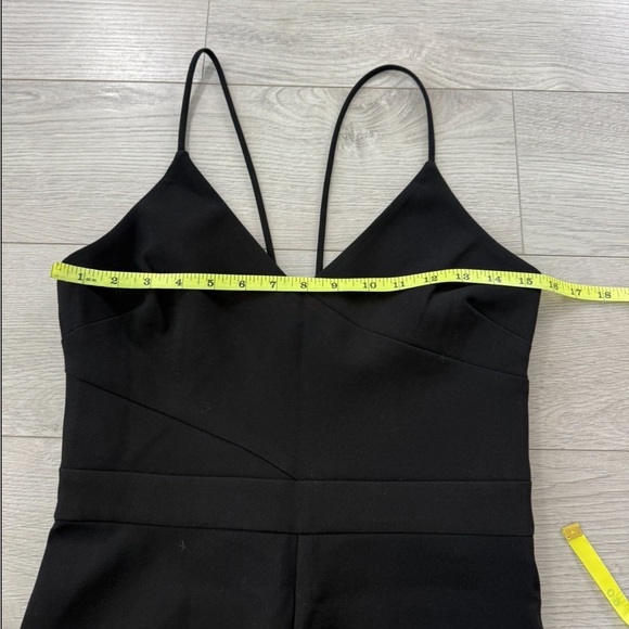 Likely Brooklyn Black Wide Leg Spaghetti Strap Jumpsuit - Picture 4 of 15